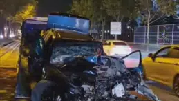Konya trafiğini kilitleyen kaza: Sürücü ağır yaralandı