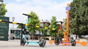 Konya'dan çevreci ulaşım adımı: E-Skuter Park Noktaları