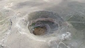 Konya'da masmavi suyuyla bilinen Çıralı Gölü eskiyi özletiyor