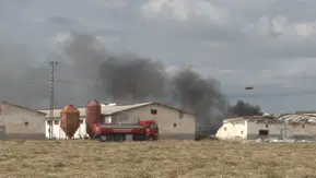 Konya'da havai fişek deposunda korkutan yangın
