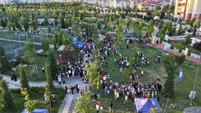 Konya'da parklar cıvıl cıvıl: Çocuk şenlikleri çok sevildi