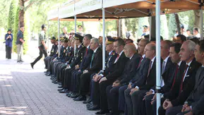 Konya'da 15 Temmuz etkinlikleri kapsamında Şehitlik ziyaret edildi