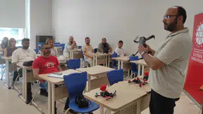 Konya’da basın mensuplarına profesyonel uçuş yetkisi