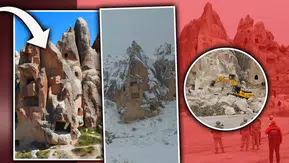 3 Kişiye mezar oldu: Peribacasının önceki görüntüsü ortaya çıktı