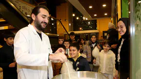 Konya'da ebeveynler öğrendi, çocuklar gönüllerince eğlendi