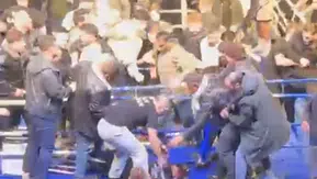 Türk ve Rus boksörlerin kavgasında ortalık savaş alanına döndü