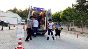 Konya'da otomobilin çarptığı 8 yaşındaki çocuk hastanelik oldu