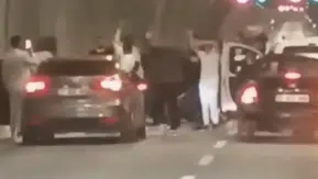 Yol kesen düğün konvoyu: Düğünde takılan takı kadar ceza ödediler