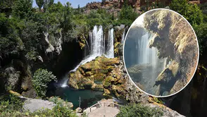 Konya'nın ince karesi: Şelaledeki yansıma Şeytan Kafasına mı ait?