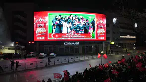 Konya heyecanı yaşıyordu! 81 ilde dev ekran kurulması yasaklandı