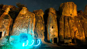 Konya'da yıldızların altında gökyüzü ve tarih buluştu