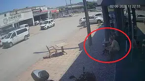 Ticari aracı çalmak isterken meydan dayağı yedi: O anlar kamerada
