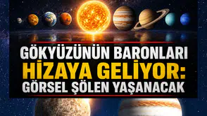 Gökyüzünde görsel şölen var: Tam altı gezegen aynı hizaya gelecek