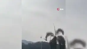 İki helikopter havada böyle çarpıştı: 6 ölü