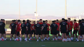 A Milli Futbol Takımı’nda ABD maçının hazırlıkları başladı