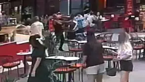 Polisten kaçıyordu: Şüpheliyi tek yumrukla yere serdi