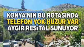 Konya’nın bu rotasında telefon yok huzur var: Aygır resital sunuyor