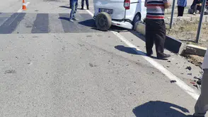 Konya yolundaki kaza ucuz atlatıldı: 1 yaralı var