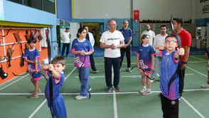 Başkan Kavuş, yaz okullarında çocukların heyecanına ortak oldu