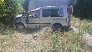 Konya'da kontrolden çıkan otomobil bahçeye daldı: 1 ölü