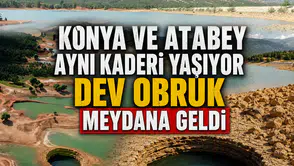 Konya ve Atabey aynı kaderi yaşıyor: Dev obruk meydana geldi