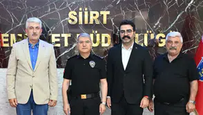 KGC Başkanı Özdemir’den Siirt'in Konyalı  emniyet müdürüne ziyaret