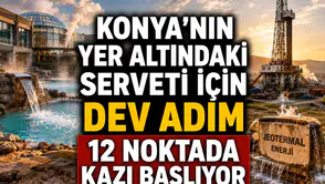 Konya’nın yer altındaki serveti için dev adım: 12 noktada kazı başlıyor