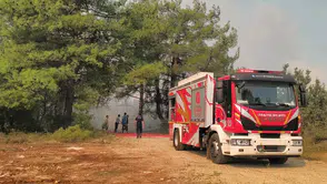 Aksu yanıyor: Konya'dan ekipler intikal etti, yangınla mücadele sürüyor