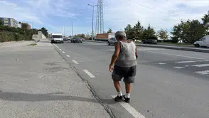Yerli ‘Forrest Gump’: 68 yaşında, 6 yıldır günde 30 kilometre yürüyor