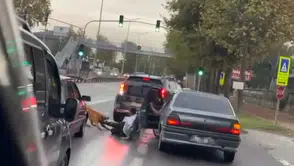 Zincirini koparan köpek böyle saldırdı