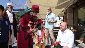 Konya'daki Zabıtalardan esnaflara anlamlı ziyaret