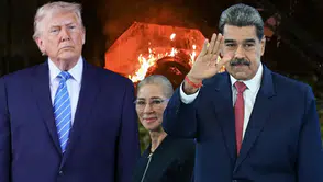 Venezuela'ya saldırı sonrası Trump'tan açıkladı: Maduro ve eşi yakalandı