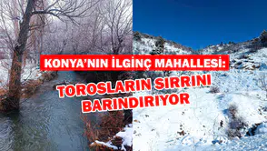 Konya’nın ilginç mahallesi: Torosların sırrını barındırıyor