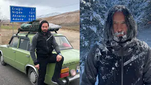 Konyalı John Wick, tipiye yakalandı: -24 derecede bıyıkları dondu