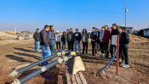 Konya'da bulunan kompost tesisine öğrenciler hayran kaldı