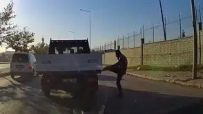 Konya'da trafik tartışmasında atılan tekme çok pahalıya mâl oldu