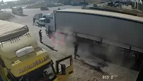 Konya'da tır tamirinde korkutan patlama: Facianın eşiğinden döndü