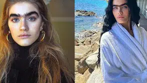 Kaşlarıyla sürekli gündemde: Ünlü modelin son hamlesi herkesi şaşırttı
