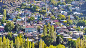 Konya'nın tarihi mahallesi Dedemli’de sular çekildi, köy eski günlerini hatırlattı