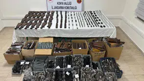 Konya'da hem silah hem de uyuşturucu operasyonu