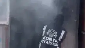 Konyalı besicinin acı günü: Çardak yangınında 65 buzağı telef oldu