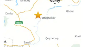 Denizli beşik gibi: Kent gece yarısı yine sallandı