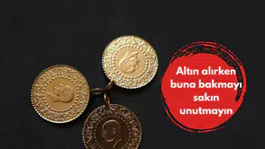 Altın alırken buna bakmayı sakın unutmayın