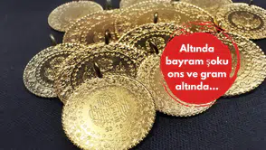 Altında bayram şoku ons ve gram altında...