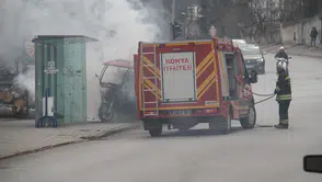 Konya'da elektrikli taşıt bomba gibi patladı: Sesler vatandaşı korkuttu