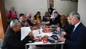 Konya'da şehitlerin anıları yaşatılıyor: 3 boyutlu rölyefler yapılıyor