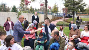 Konya'nın özel çocukları 23 Nisan'ı kutladı: DOSD Meram'da renkli görüntüler