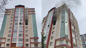 Konya’nın gözde semtinde televizyon patladı, dumanlar korkuttu