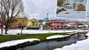 Konya’nın en renkli rotası: Hisarlık beyaz örtüyle baharı karşıladı