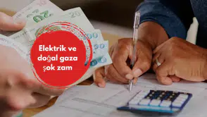 Elektrik ve doğal gaza şok zam